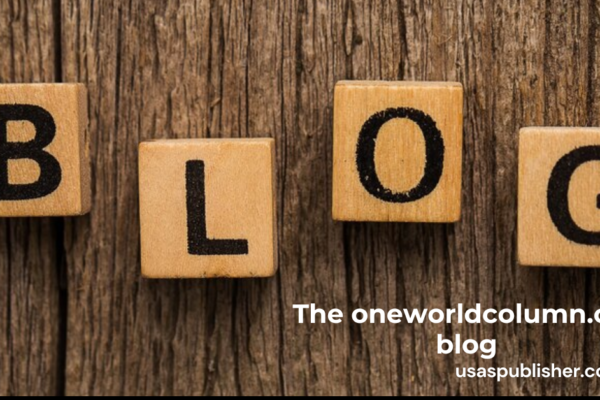 The oneworldcolumn.org blog