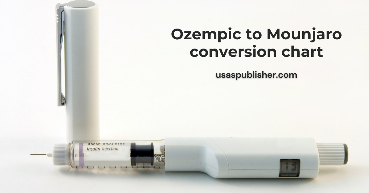 Ozempic to Mounjaro conversion chart